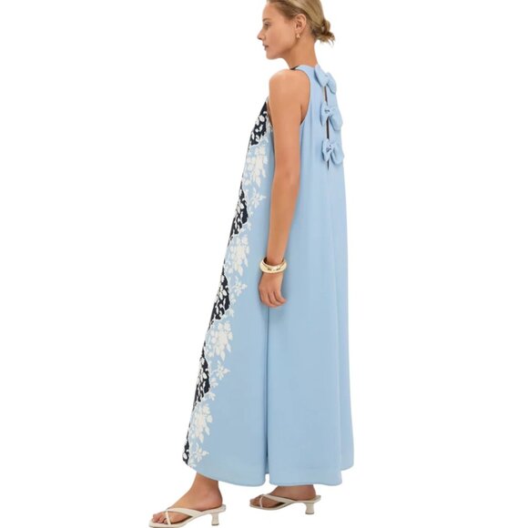 NWT - Tuckernuck, Portia Dress, Blue Fog Floral, Sz M - Picture 6 of 7